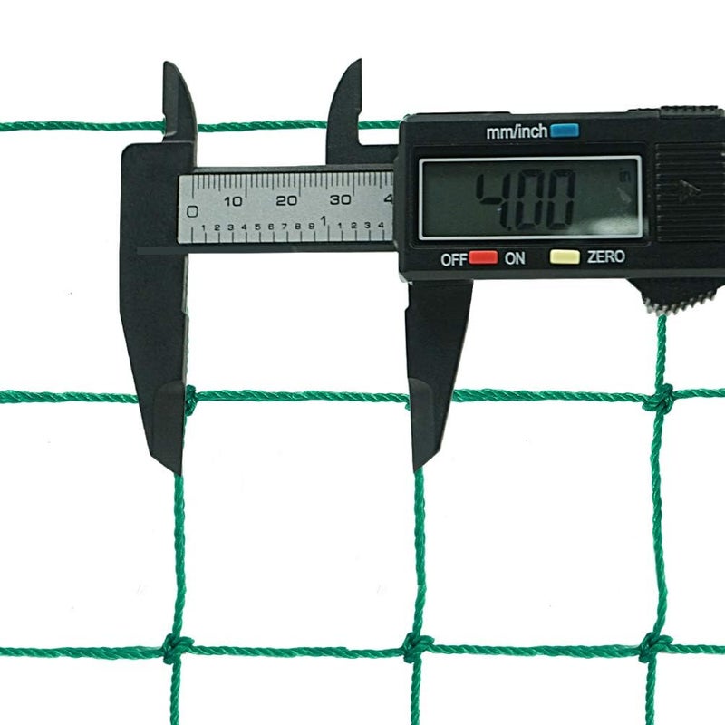 Aoneky Soccer Backstop Net 15x30 ft - Heavy Duty Practice Barrier & Containment Net for Training, High Impact Hitting Netting, 10-15 x 10-60 Ft Sizes for Football/Soccer - Image 4